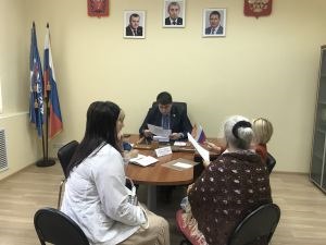 Дамир Фахрутдинов провел прием граждан