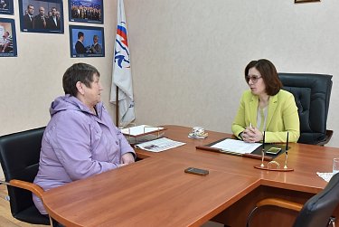 Жанна Ермакова провела прием граждан