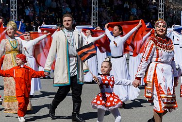 Оренбург встретил 79-ю годовщину Великой Победы