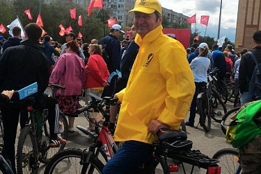 Владимир Фролов стал участником «Дня 1000 велосипедистов»