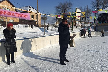 «Вечер на коньках» собрал более тысячи оренбуржцев