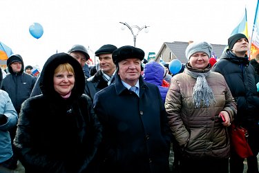 Оренбуржцы встретили Крымскую весну