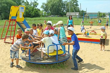 В Репино открылся детский городок
