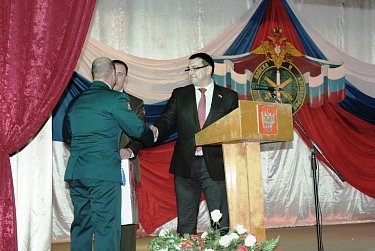 На празднике ракетчиков и артиллеристов