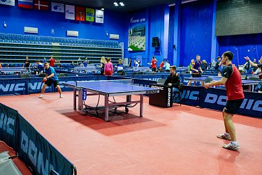 На Всероссийском турнире по настольному теннису