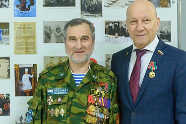 Бывшие воины-афганцы служат Отечеству