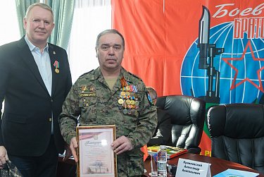 Бывшие воины-афганцы служат Отечеству