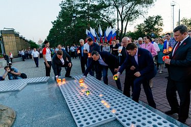 «Свеча памяти» зажглась в Оренбурге