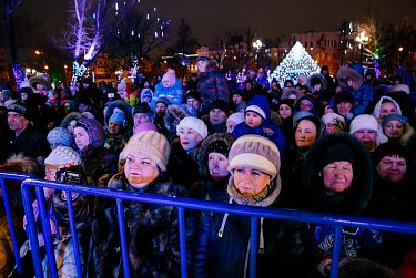 Открытие главного символа Нового года