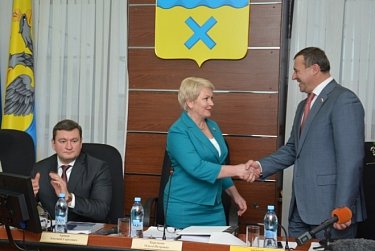 Олег Димов поздравил нового председателя Оренбургского городского Совета