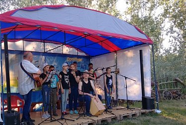 Владимир Фролов принял участие в фестивале «Степной ветер»