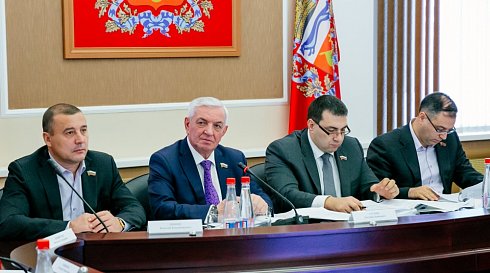 На заседании бюджетного комитета