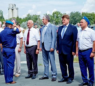В Орске открыт учебный воздушно-десантный комплекс