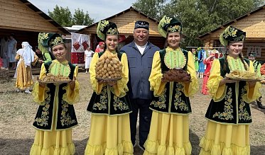 В Соль-Илецке прошел фестиваль казахской культуры «Степной Той»