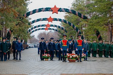 Состоялся митинг в честь 75-летия «СМЕРШ»