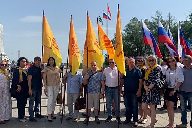 Митинг-концерт в поддержку Президента РФ прошел в Оренбурге