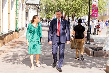 Олег Димов: «Сегодняшний радостный солнечный день открывает новый учебный год»