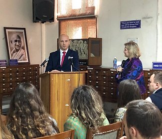 Алексей Панкратов принимает участие в Молодежном Российско-Индийском форуме