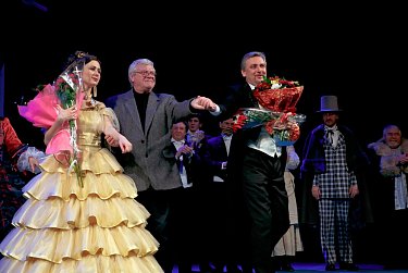 На бенефисе Сергея Тыщенко