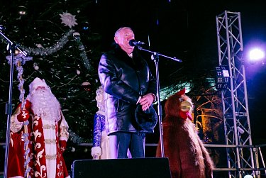 Открытие главного символа Нового года