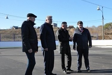 В Сакмаре появилась спортивно-оздоровительная площадка 