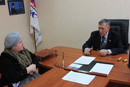 Надыр Ибрагимов провел прием граждан