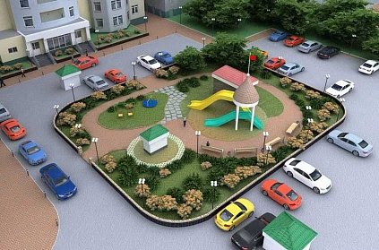 В городах Оренбуржья появятся новые современные дворы 