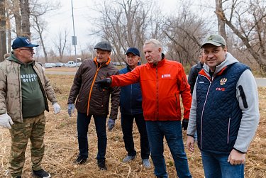 Чисто в Зауральной роще