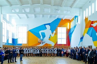 Открытие новой школы в сельской территории – очередной шаг в развитии системы образования