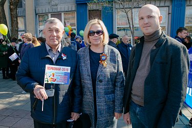 Оренбуржцы встретили Первомай