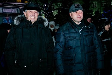 Открытие главного символа Нового года