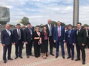 Дамир Фахрутдинов работает в Бресте в составе делегации молодых парламентариев