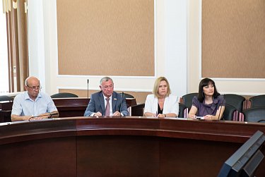 В парламенте региона