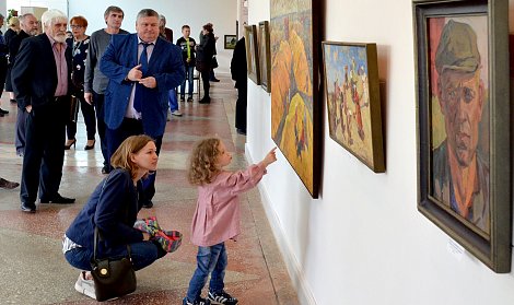В Оренбурге открылась выставка художника Александра Овчинникова
