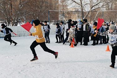 Соревнуются школьники