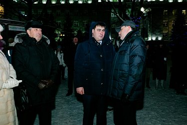 Открытие главного символа Нового года