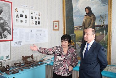 Рабочий визит в Тюльганский район