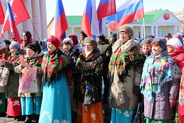 Оренбуржье встречает «Крымскую весну»