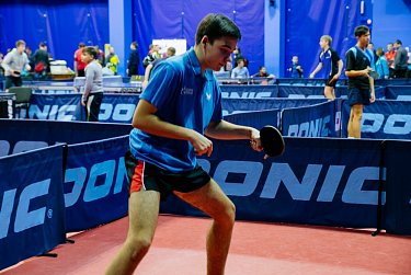 На Всероссийском турнире по настольному теннису