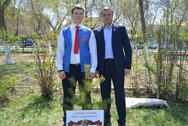 Аллея Ветеранов в память о Великой Победе