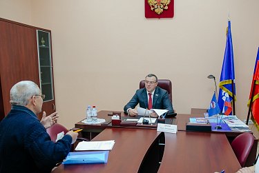 Прием граждан провел Олег Димов 