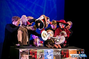 На открытии Международного театрального фестиваля «Гостиный двор»