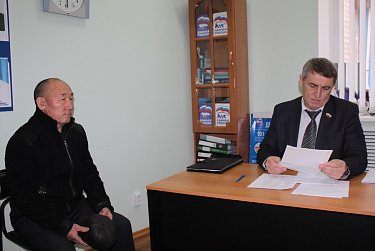 На приеме у Владимира Шевченко