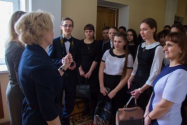 Открытый урок ведет Александр Куниловский