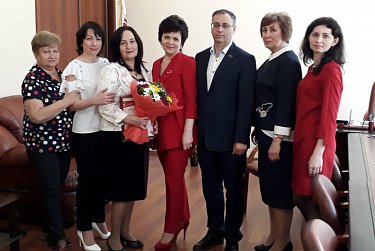 Максим Амелин встретился с педагогами Оренбургского государственного экономического колледжа-интерната