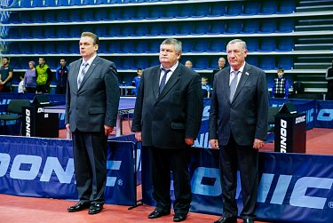 На Всероссийском турнире по настольному теннису