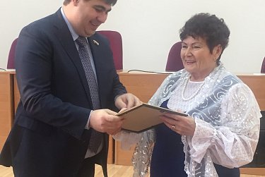 Отмечены активисты общественных организаций инвалидов 