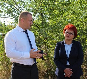Сергей Салмин побывал с рабочей поездкой в поселке Красногвардеец Бузулукского района