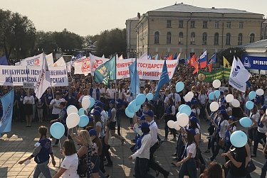 Парад российского студенчества прошел по стране