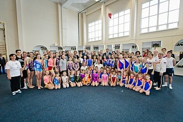  В Оренбурге открыт Центр спортивной гимнастики и акробатики